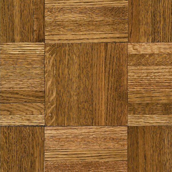 Urethane Parquet 12 Solid Oak Parquet Hardwood Flooring in Tawney Spice by Armstrong Flooring
