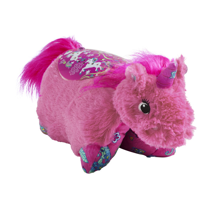 Pillowpets Sleeptime Lites Colourful Pink Unicorn Plush Night
