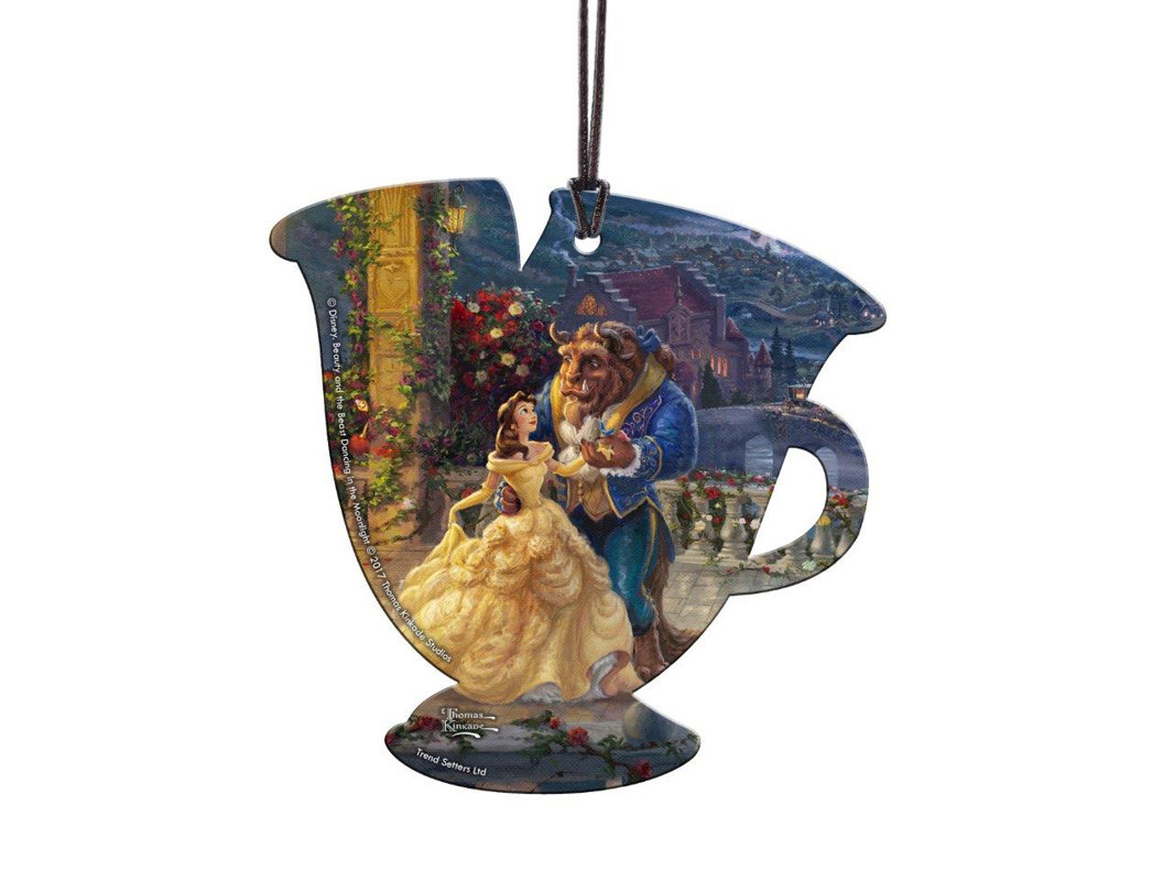 Trend Setters Disney Beauty And The Beast Chip Hanging Acrylic Disney Beauty And The Beast Chip Hanging Acrylic Teacup Shaped Ornament