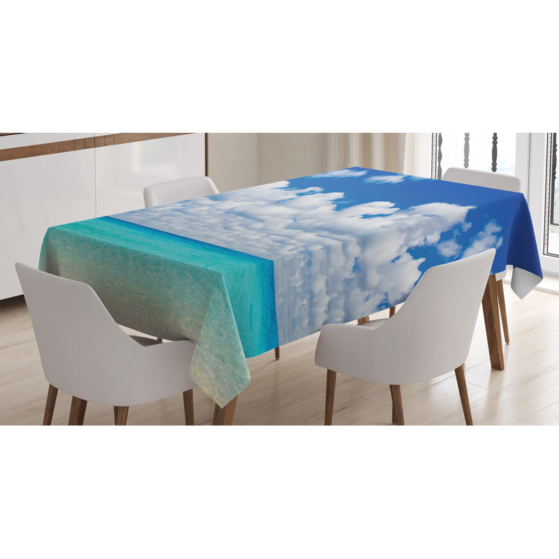 East Urban Home Ambesonne Ocean Tablecloth Paradise Beach