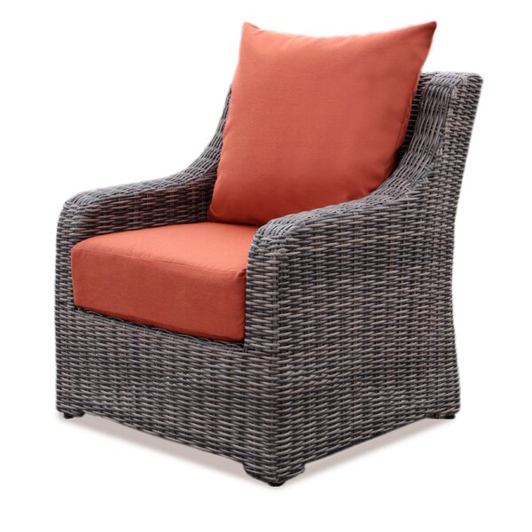 Valentin Deep Seating Chair with Cushion by Laurel Foundry Modern Farmhouse
