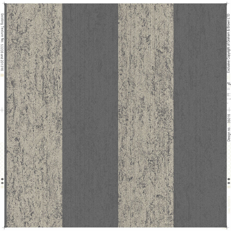 East Urban Home Superfresco Easy Mercury Stripe 10m X 52cm Matte