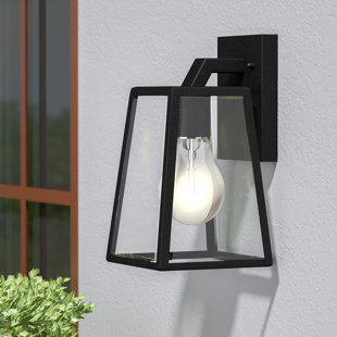 Outdoor Wall Lighting Barn Lights You Ll Love Wayfair Wyndham 1 Light Outdoor Wall Lantern