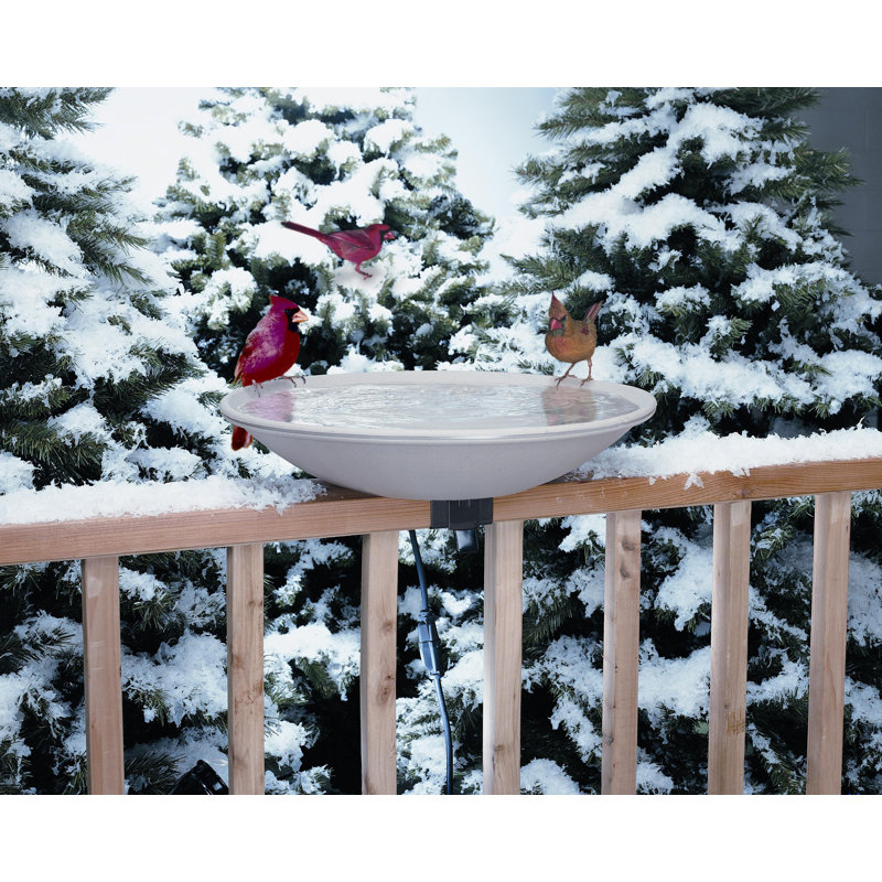 EZ Deck Tilt and Clean Heated Birdbath