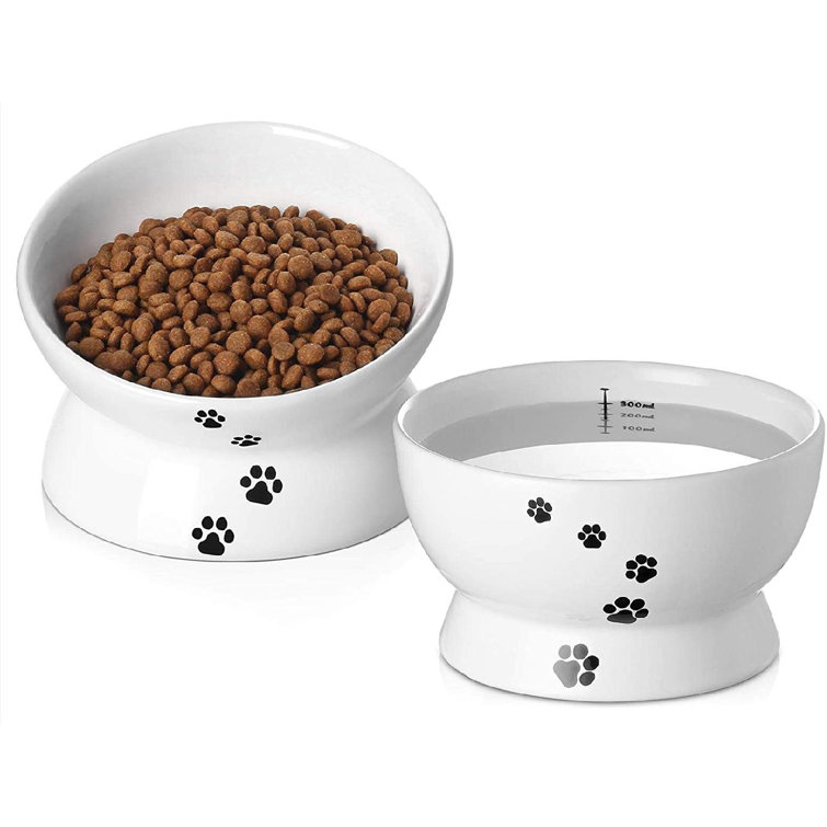 flat dog bowl