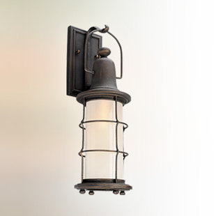 Best Farrell 1-Light Glass Shade Outdoor Wall Lantern By Longshore Tides Outdoor Lighting Farrell 1-Light Glass Shade Outdoor Wall Lantern By Longshore Tides Outdoor Lighting