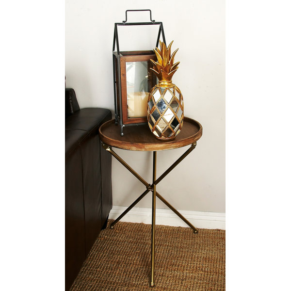 Metal and Wood Tray Table by Cole & Grey| @ $157.99