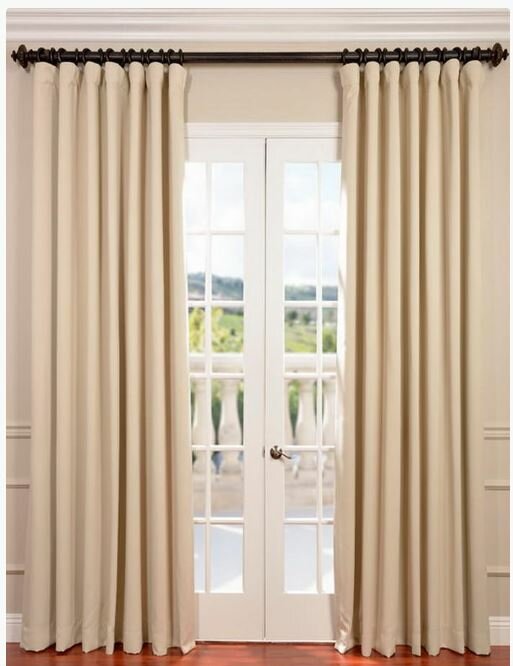 Alcott Hill Aldreda Extra Wide Solid Blackout Thermal Rod Pocket Single Curtain Panel  Reviews 