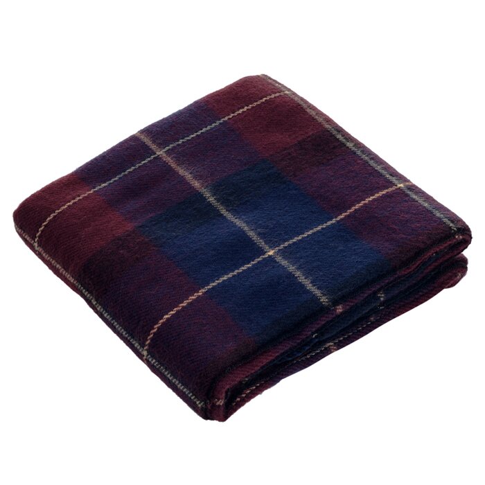 Lavish Home Plaid Throw Blanket & Reviews | Wayfair