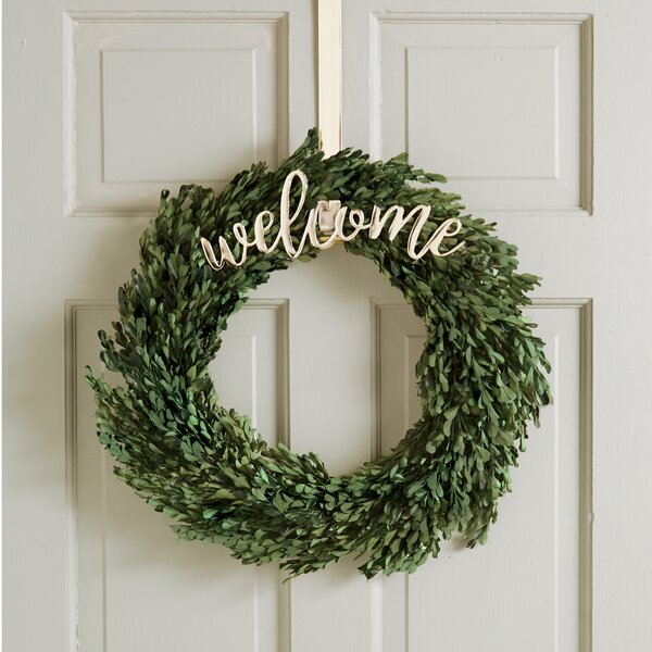 Welcome Wreath Hanging Accessory by Mud Pie™