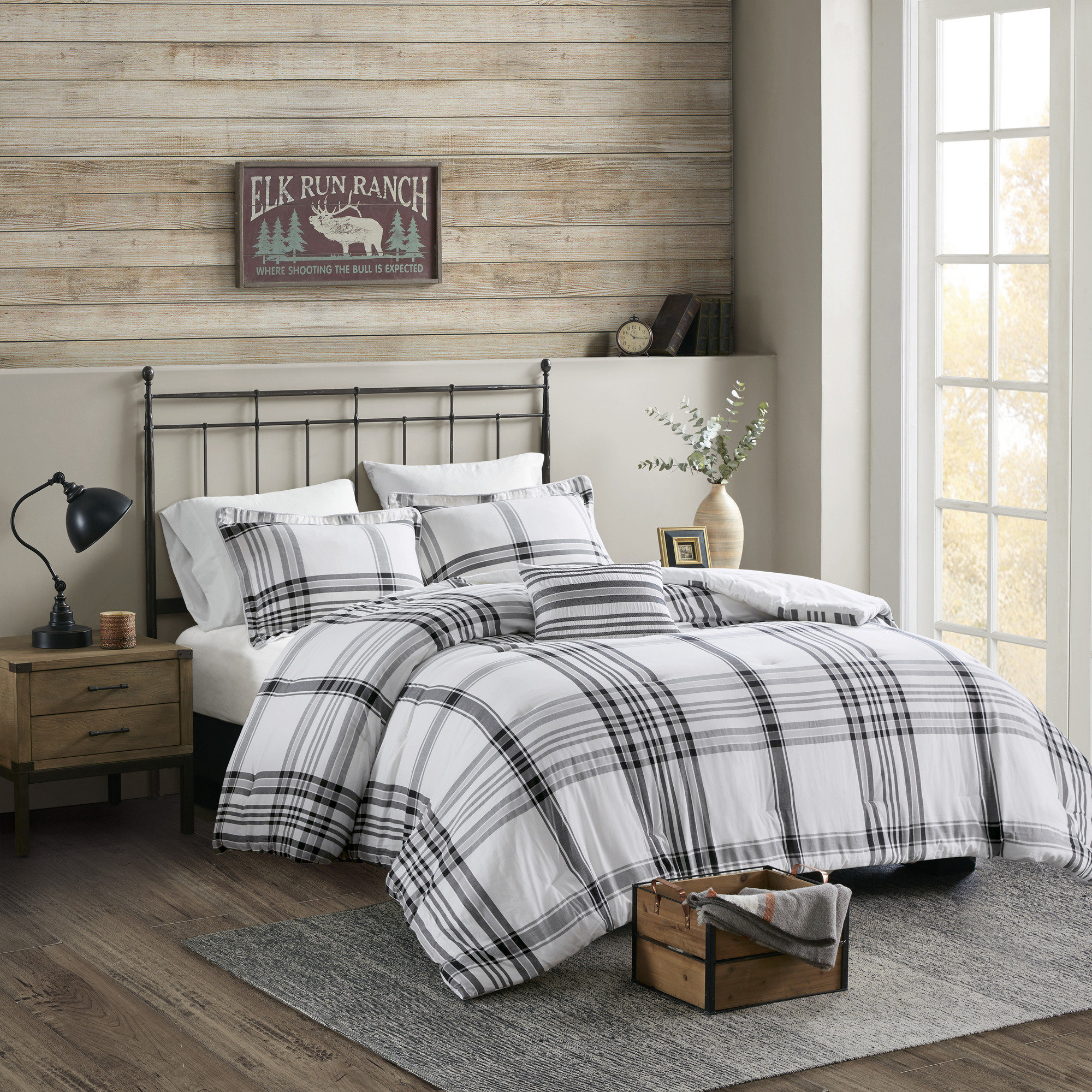 Woolrich Hawkeye Cotton Yarn Dyed Comforter Set Reviews Wayfair