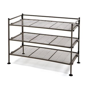 Utility 3-Tier 9 Pair Shoe Rack