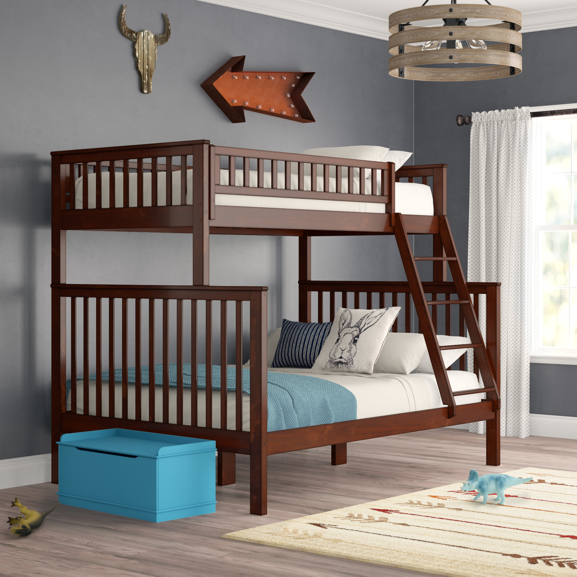 Viv Rae Shyann Twin Over Full Bunk Bed Reviews Wayfair