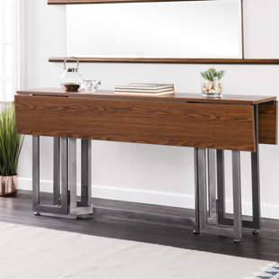 Ping Pong Dining Table Wayfair Eleanora Drop Leaf Console To Dining Table