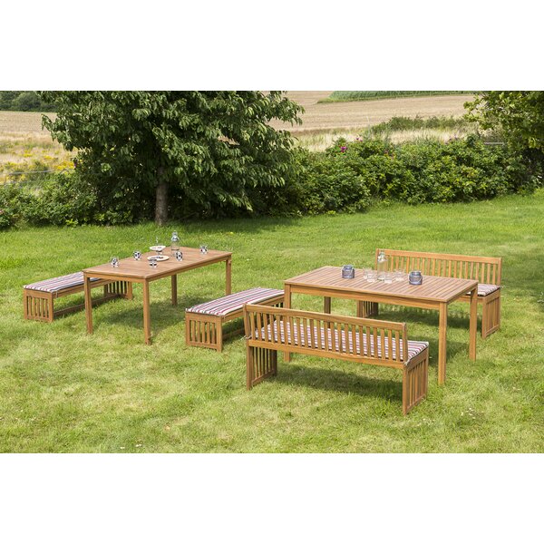 Vonhaus 4 Seater Wooden Dining Set Rustic Octagonal Table And 4 Chair Garden Set Outdoor Furniture 5 Piece Set Made From 100 Hardwood Garden Furniture Sets Garden Outdoors