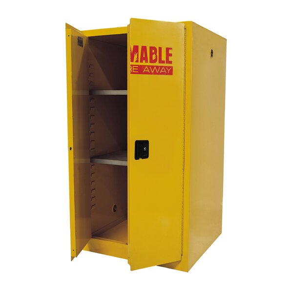 Flammable Safety 2 Door Storage Cabinet by Sandusky Cabinets