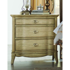 Pogson 3 Drawer Nightstand by One Allium Way