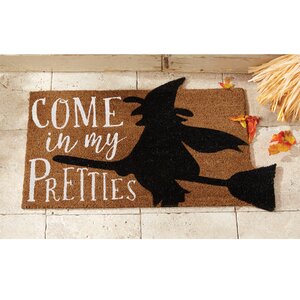 Come In My Pretties Halloween Doormat