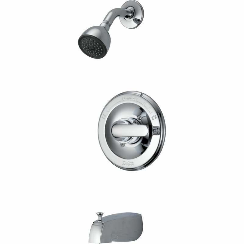 134900 Delta Classic Thermostatic Tub And Shower Faucet With Rough