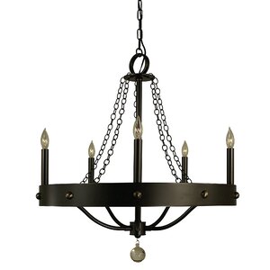 Warwick 5-Light Candle-Style Chandelier