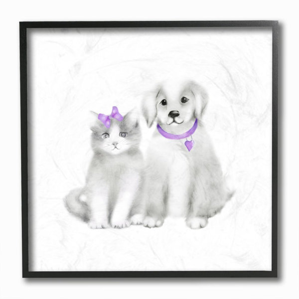 Isabelle Max Smartt Cute Cartoon Baby Cat And Dog Family