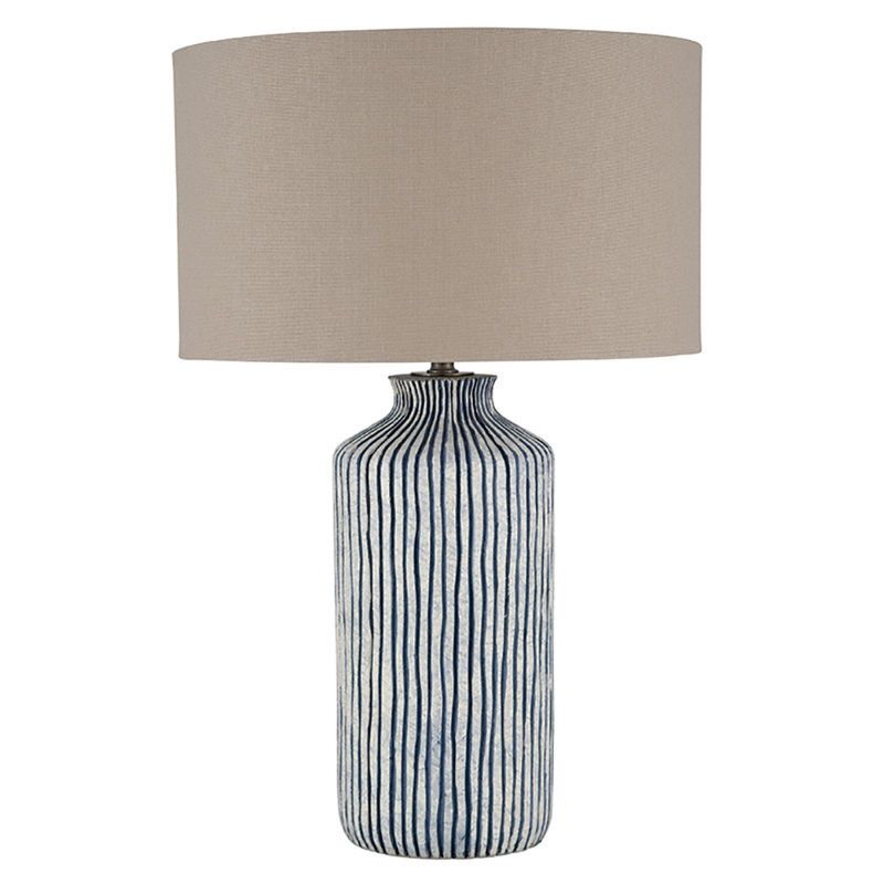 World Menagerie Sligh Tall Stripe Ceramic 43 Cm Table Lamp Base Reviews Wayfair Co Uk Make reading sessions elaborate with table lamps featuring beautiful bedside and desk lamps for a chic addition.