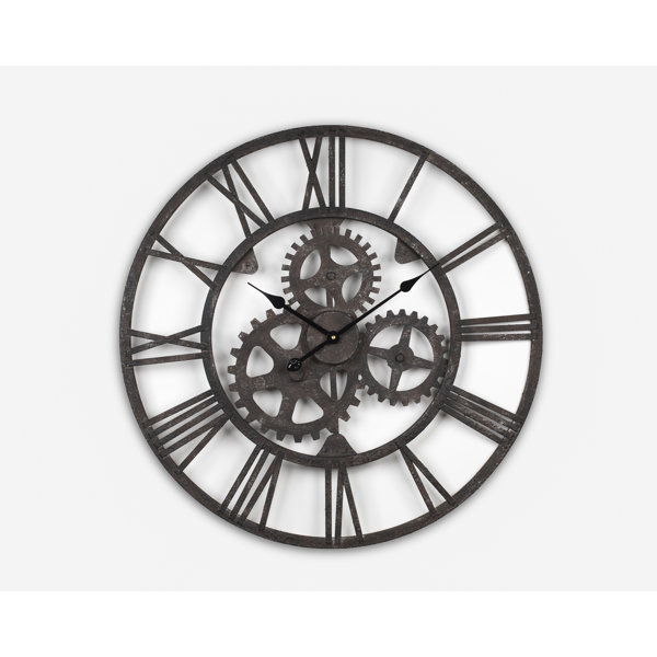 Bassett Wrought Iron Antique 30.1 Wall Clock by Williston Forge| @ $270.00