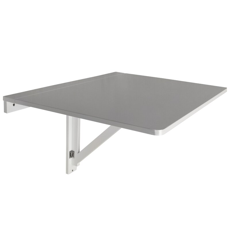 Symple Stuff Wall 74cm Rectangular Folding Table Reviews