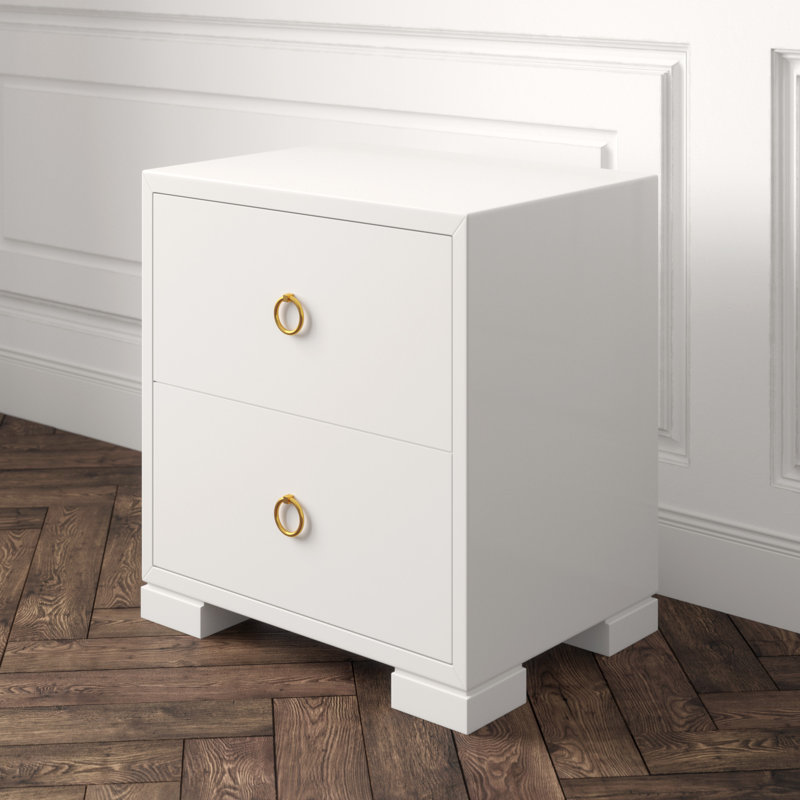Safaviehcouture Neria 2 Drawer Accent Chest Reviews Perigold Neria 2 Drawer Accent Chest