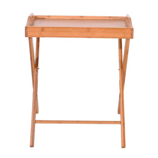 Long Narrow Tray Table Wayfair Faulks Flood Standing Folding Tray Table