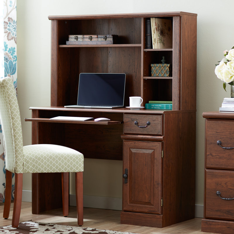 Three Posts Leith Computer Desk With Hutch Reviews Wayfair Leith Computer Desk With Hutch