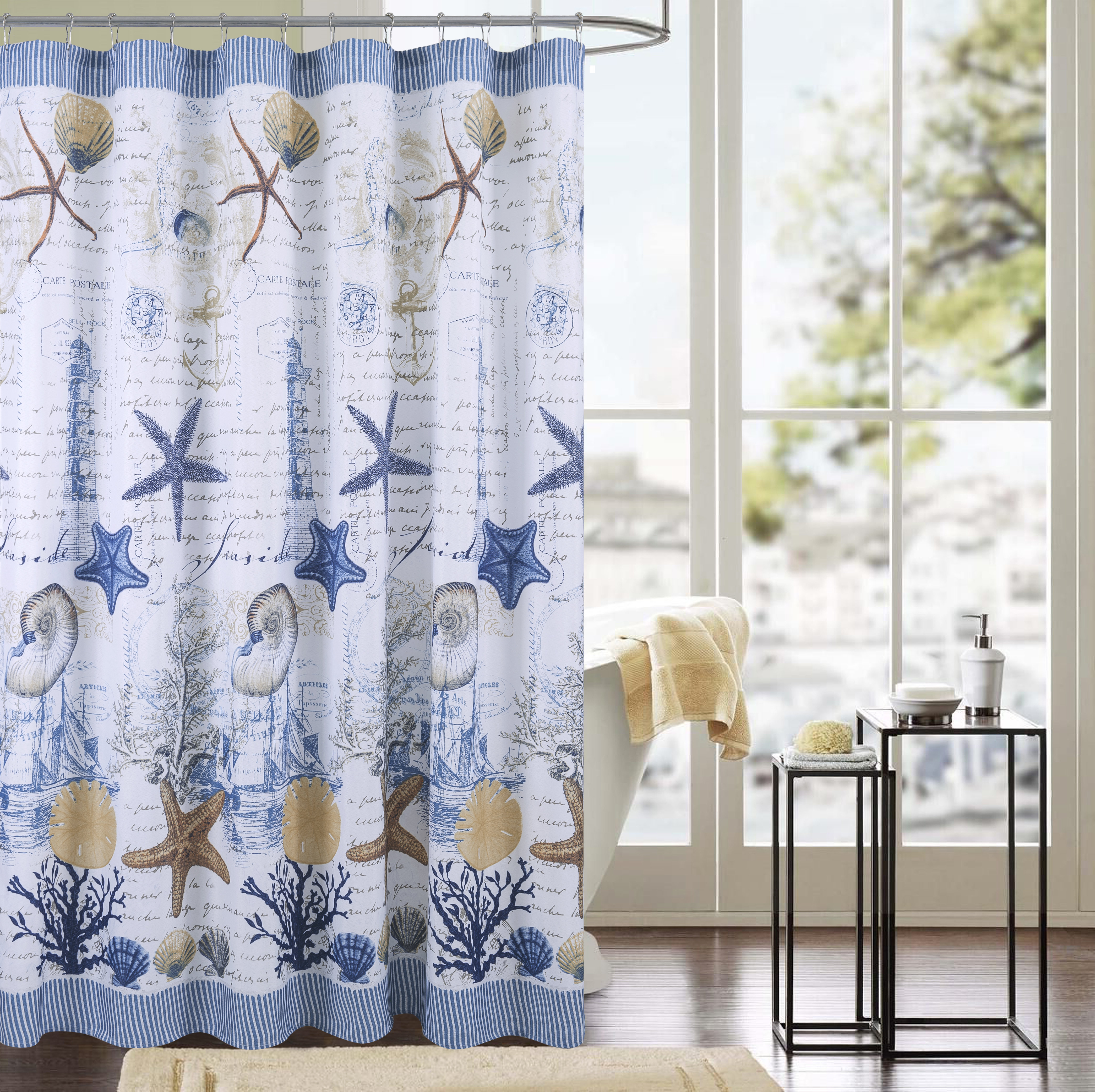 Bay Isle Home Haas 13 Piece Shower Curtain Set Hooks Reviews