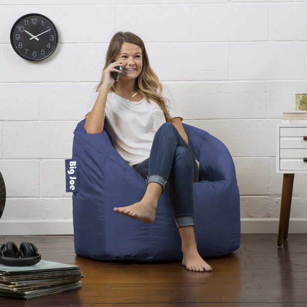 baby blue bean bag