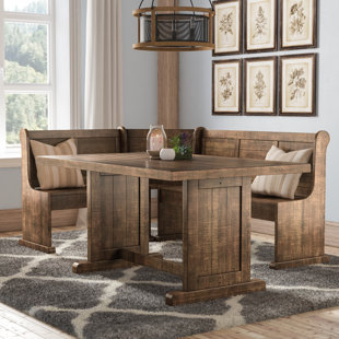 Dinettes Breakfast Nooks You Ll Love Wayfair Calina Nook 3 Piece Dining Set