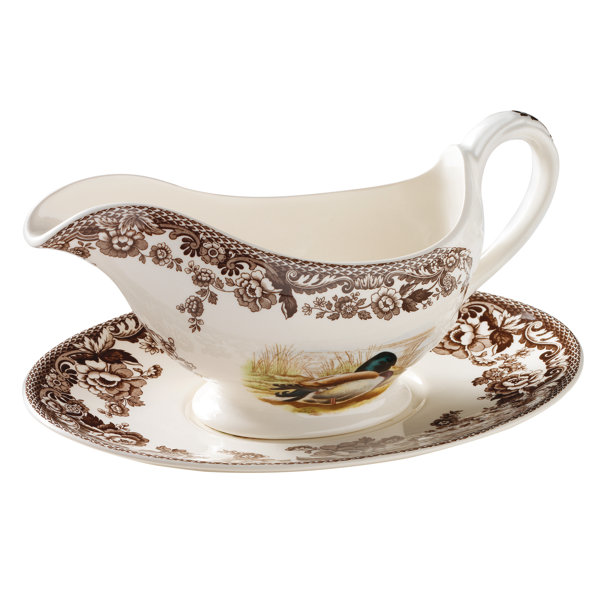 Woodland 11 oz. Gravy Boat by Spode