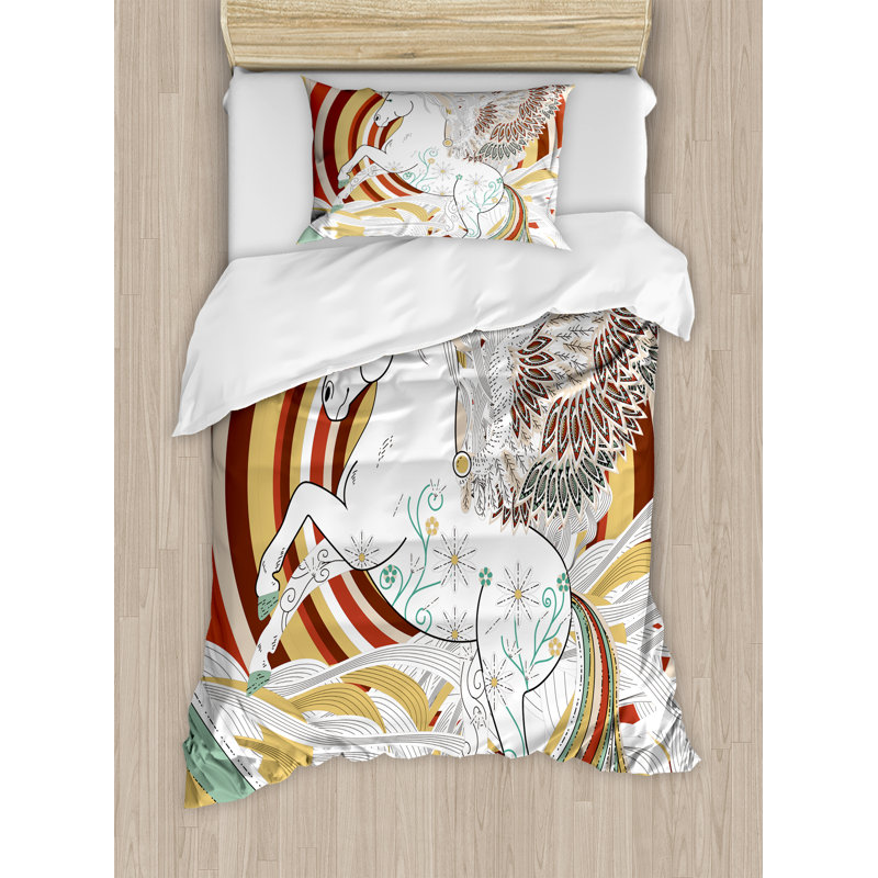 unicorn duvet cover twin