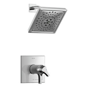 Zura Thermostatic 17T Series Shower Trim with Double Handle