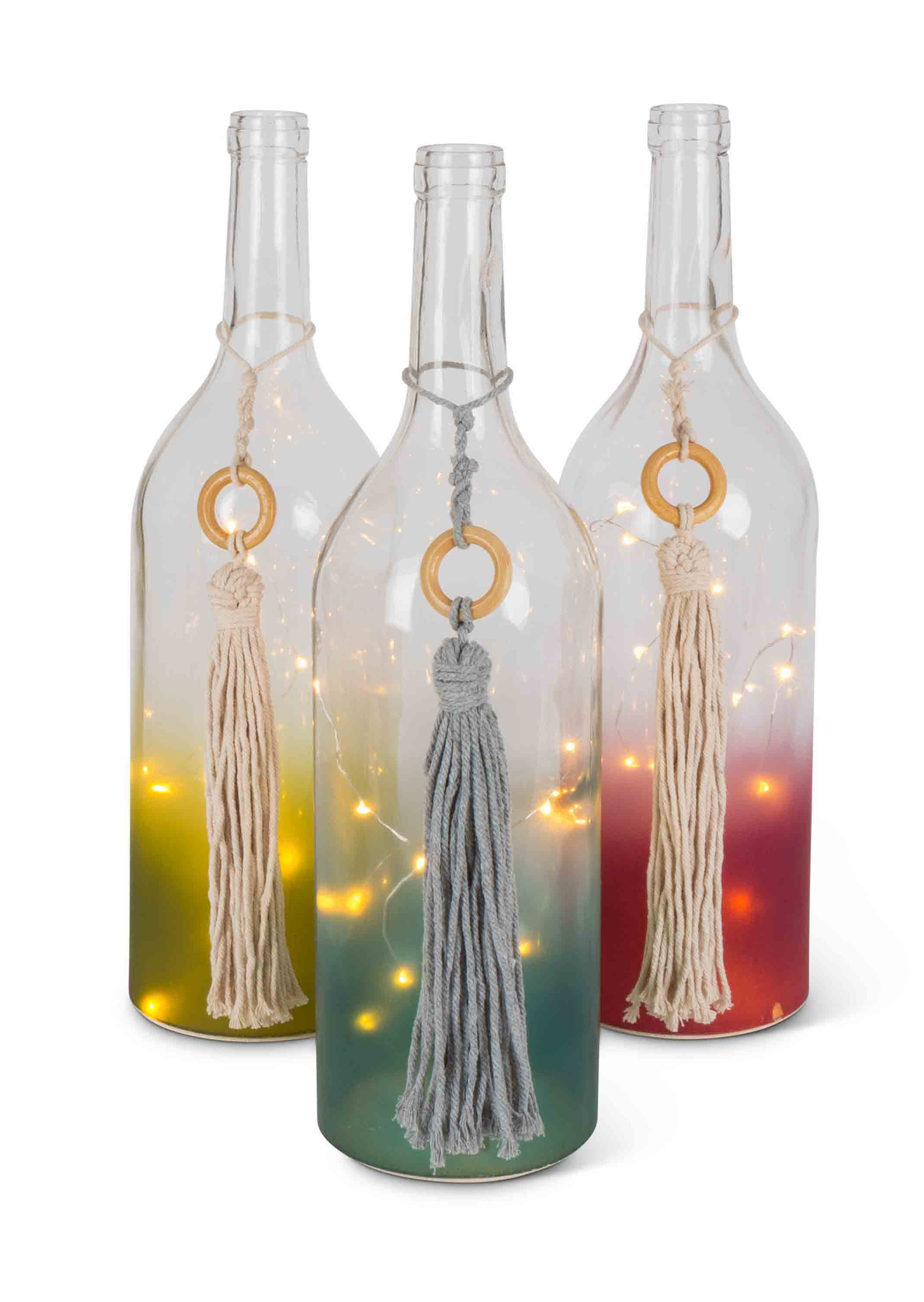 Breakwater Bay Morrow Led Ombre Wine Decorative Bottle Wayfair