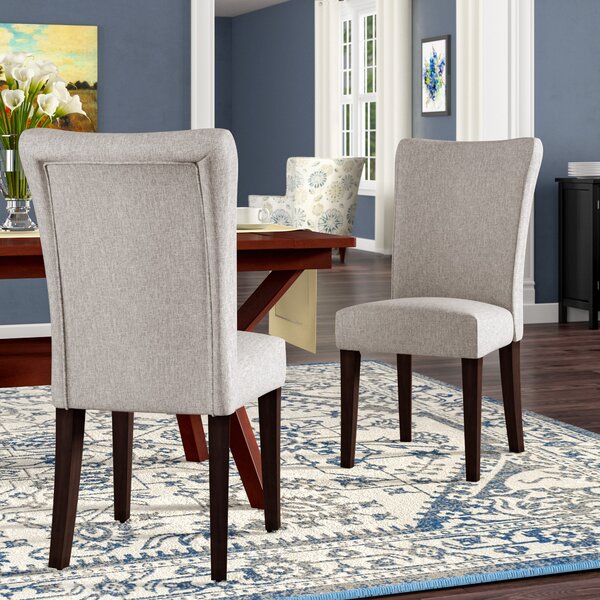 Lancaster Upholstered Dining Chair (Set Of 2) By Three Posts