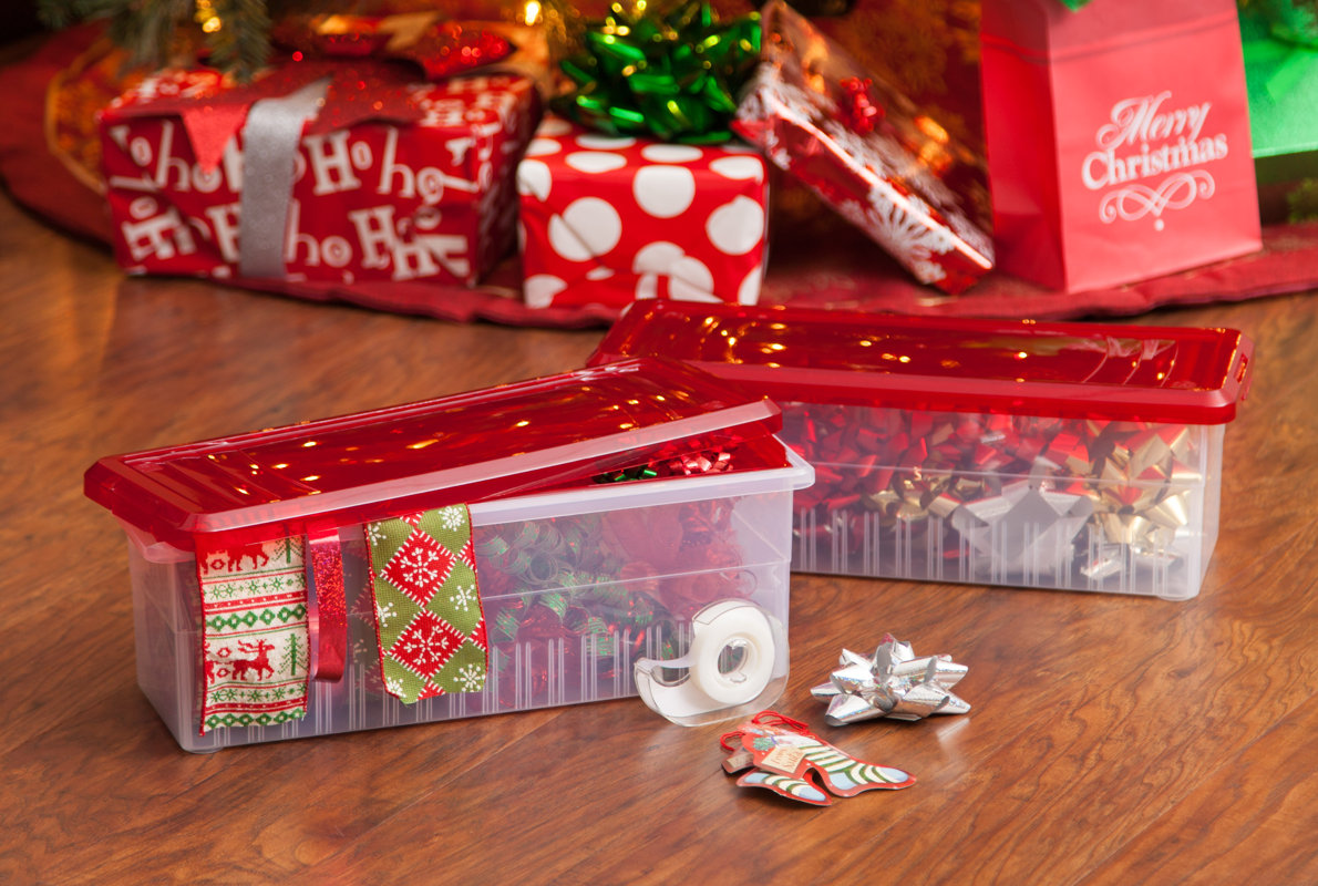 IRIS Ribbon Storage Box & Reviews Wayfair