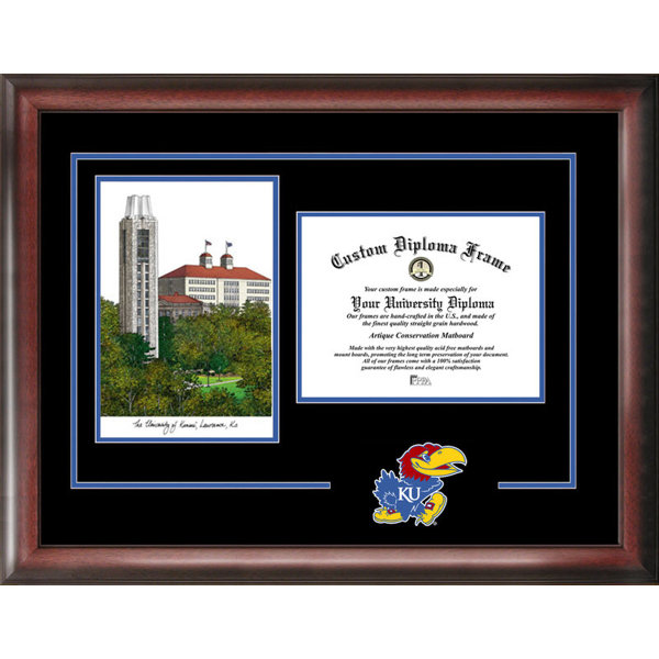 Spirit Graduate with Campus Picture Frame by Campus Images