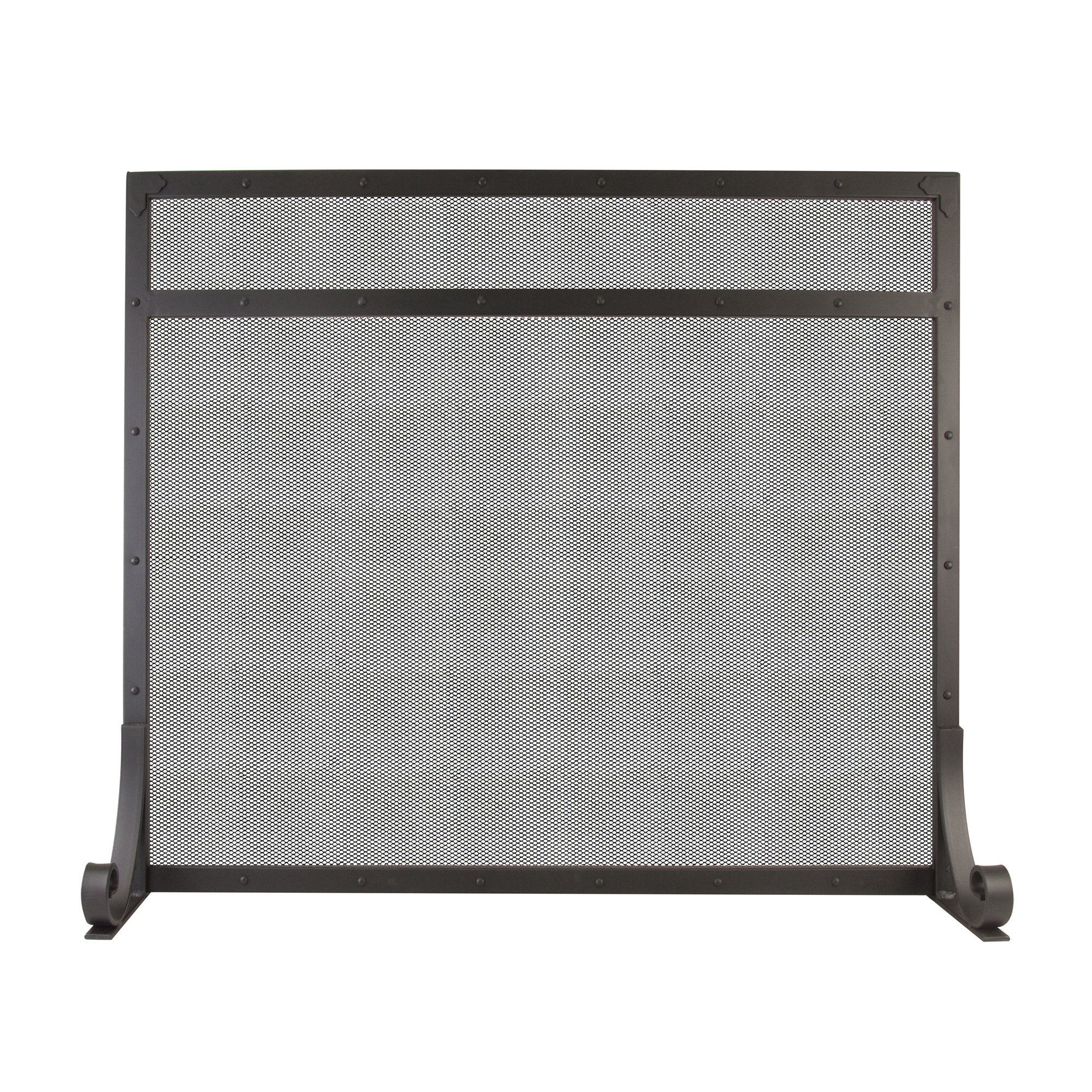 Pleasant Hearth Orion Fireplace Screen Fireplace Screens Home