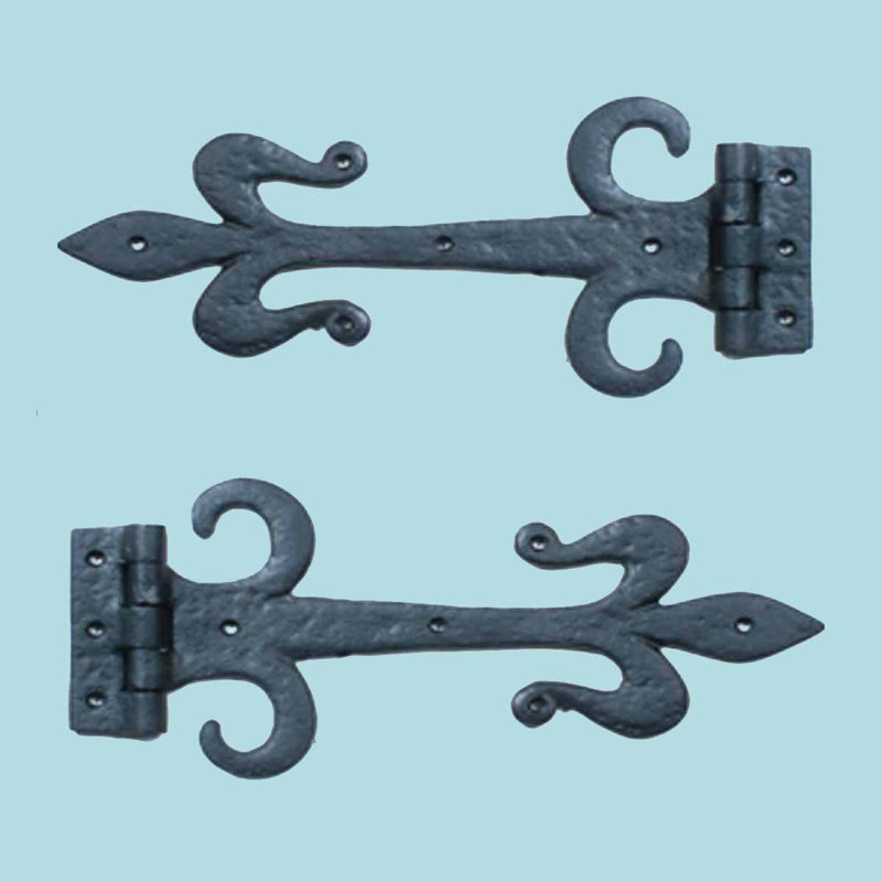 The Renovators Supply Inc Decorative Wrought Iron Fleur De Lis