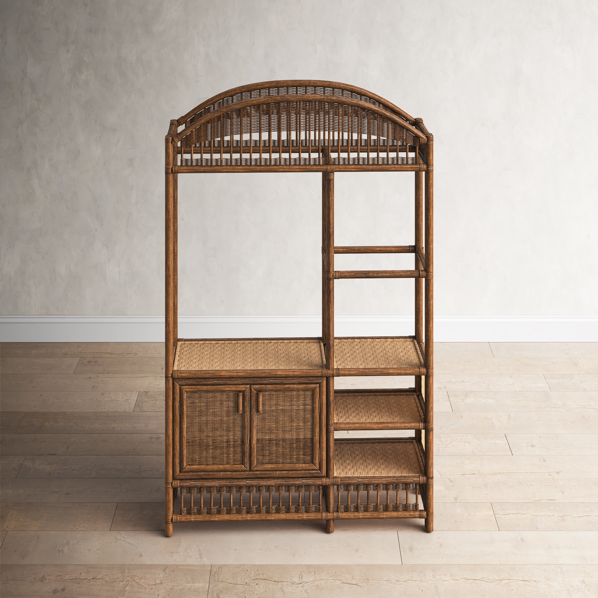 Emiliano Geometric 48'' Bookcase