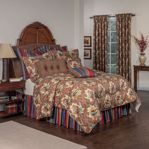 August Grove Albertson Pheasant Hunt Comforter Set Wayfair