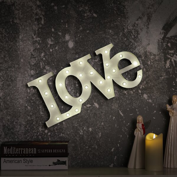 Love LED Marquee Sign by Wrought Studio