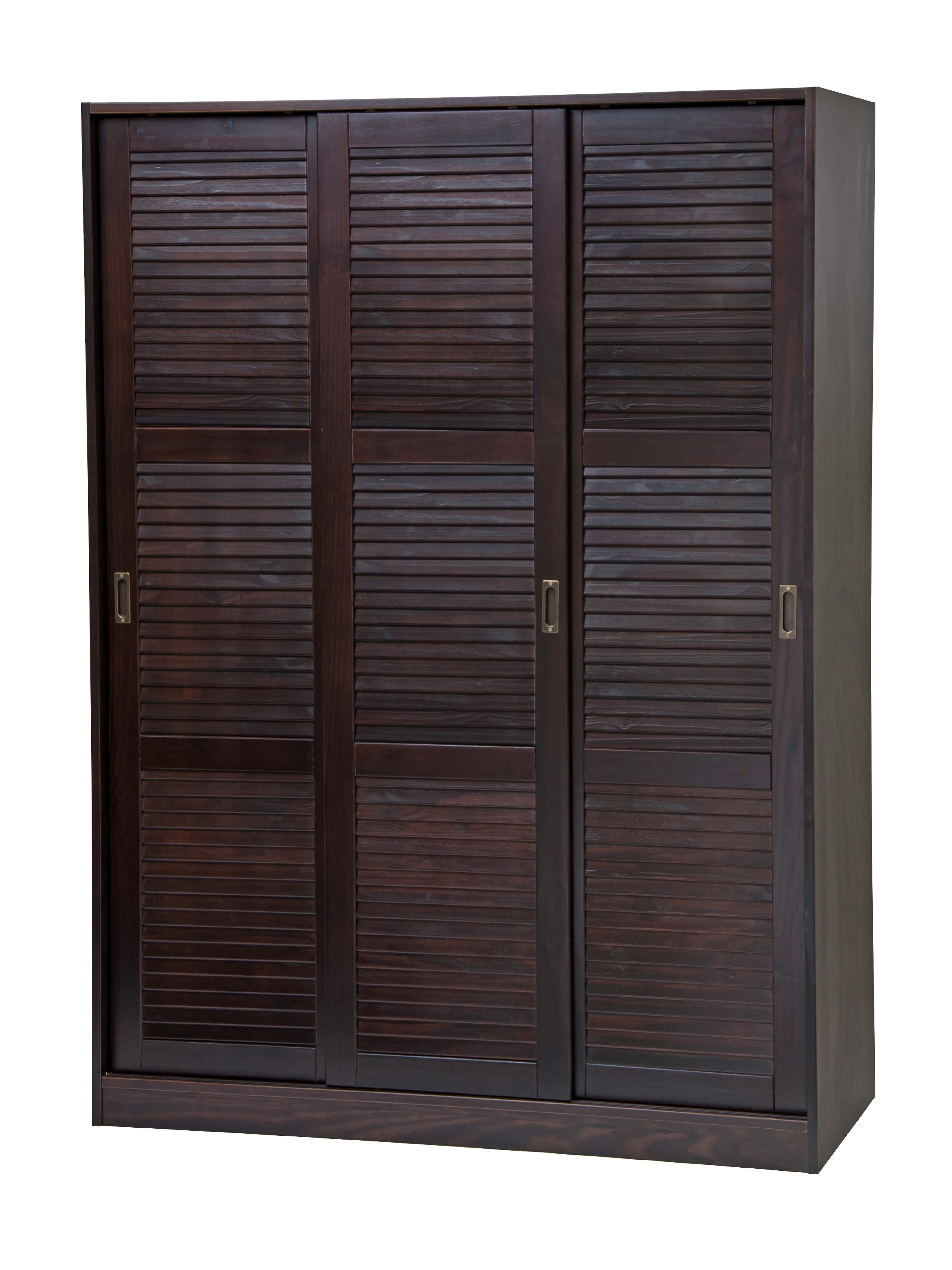 PalaceImports 3Sliding Door Armoire Wayfair