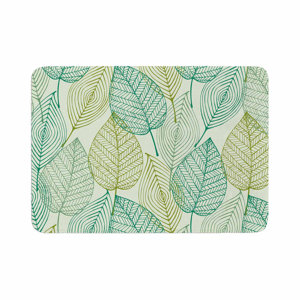 Make Like a Tree Pattern Memory Foam Bath Rug