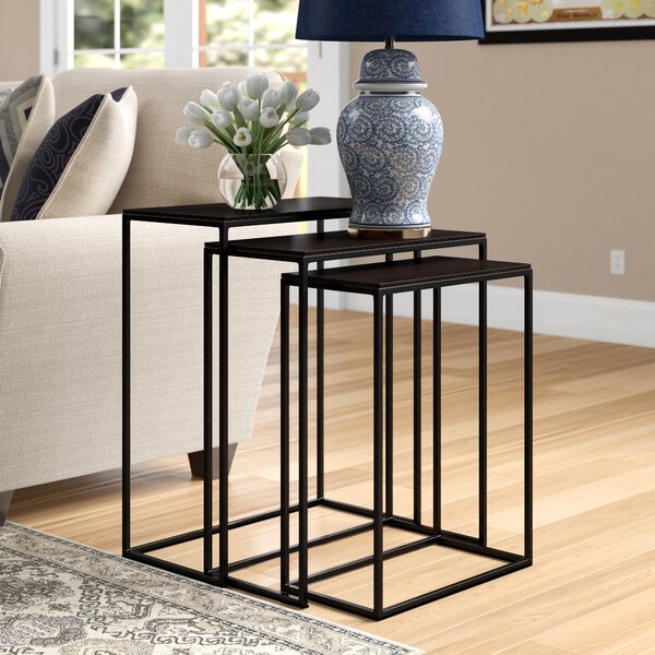 Carr Iron 3 Piece Nesting Tables (Set Of 3) By Williston Forge