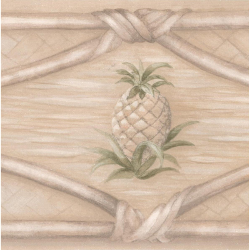 York Wallcoverings Retro Design 15 L X 4 W Beautiful Wicker